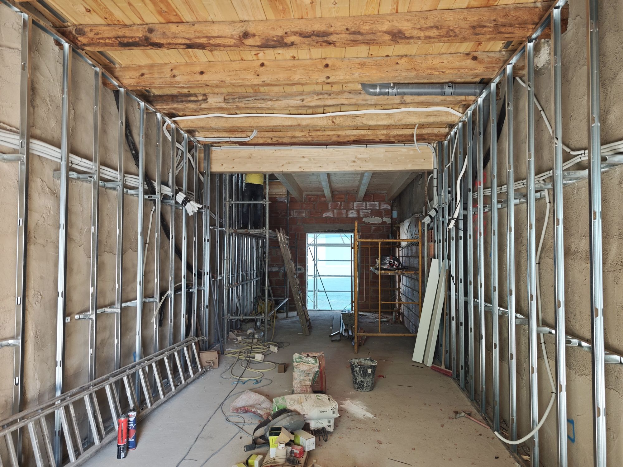 Trabajo de tabiquería